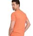 US Blanks US2400G Unisex 3.8 oz. Short-Sleeve Garm in Pigment coral back view