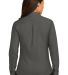 Red House RH79  Ladies Non-Iron Twill Shirt Grey Steel back view