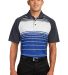 Sport Tek ST600 Sport-Tek Dry Zone Sublimated Stri in True royal front view