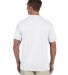 Augusta 790 Mens Wicking T-Shirt in White back view