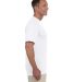 Augusta 790 Mens Wicking T-Shirt in White side view