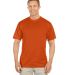 Augusta 790 Mens Wicking T-Shirt in Orange front view