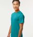 Augusta 790 Mens Wicking T-Shirt in Teal side view