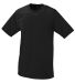 790 Augusta Mens Wicking T-Shirt Black front view