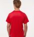 Augusta 790 Mens Wicking T-Shirt in Scarlet back view