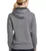 Sport Tek LST250 Sport-Tek Ladies Tech Fleece Hood Vintage Hthr back view