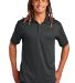 Sport Tek ST680 Sport-Tek PosiCharge Micro-Mesh Po in Iron grey front view