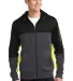 Sport Tek ST245 Sport-Tek Tech Fleece Colorblock Full-Zip Hooded Jacket Catalog catalog view