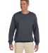 Gildan 18000 Sweatshirt Heavy Blend 50/50 Fleece C in Dark heather front view