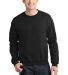 Gildan 18000 Sweatshirt Heavy Blend 50/50 Fleece C in Black front view