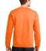 Gildan 18000 Sweatshirt Heavy Blend 50/50 Fleece C in S orange back view