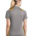 Sport Tek LST665 Sport-Tek® Ladies Heather Colorb in Vnt he/gold back view