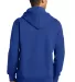 Sport Tek ST271 Sport-Tek Lace Up Pullover Hooded  True Royal back view