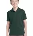 Sport Tek YST640 Sport-Tek Youth PosiCharge RacerM Dark Forest Gn front view