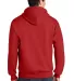 Gildan 12500 9.3 oz. Ultra Blend® 50/50 Hood in Red back view