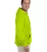 Gildan 12500 9.3 oz. Ultra Blend® 50/50 Hood in Safety green side view