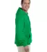 Gildan 12500 9.3 oz. Ultra Blend® 50/50 Hood in Irish green side view