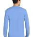 Gildan 8400 5.6 oz. Ultra Blend 50/50 Long-Sleeve  in Carolina blue back view