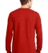 Gildan 8400 5.6 oz. Ultra Blend 50/50 Long-Sleeve  in Red back view