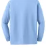 Gildan 2400B Youth 6.1 oz. Ultra Cotton® Long-Sle in Light blue back view