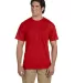 GILDAN 8300 5.6 oz. Ultra Blend® 50/50 Pocket T-S in Red front view