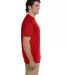 GILDAN 8300 5.6 oz. Ultra Blend® 50/50 Pocket T-S in Red side view