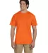 GILDAN 8300 5.6 oz. Ultra Blend® 50/50 Pocket T-S in S orange front view