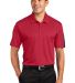 Sport Tek ST695 Sport-Tek PosiCharge Active Textur in Tr red/grey front view