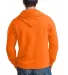 Gildan 18600 7.75 oz. Heavy Blend 50/50 Full-Zip H in S orange back view