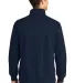 Sport Tek TST253 Sport-Tek Tall 1/4-Zip Sweatshirt in True navy back view