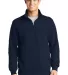 Sport Tek TST253 Sport-Tek Tall 1/4-Zip Sweatshirt in True navy front view
