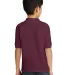 8800B Gildan Youth 5.6 oz. Ultra Blend® 50/50 Jer in Maroon back view
