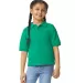 8800B Gildan Youth 5.6 oz. Ultra Blend® 50/50 Jer in Kelly green front view