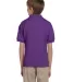 8800B Gildan Youth 5.6 oz. Ultra Blend® 50/50 Jer in Purple back view