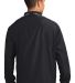 Sport Tek JST64 Sport-Tek Piped Colorblock 1/4-Zip in Blk/citron/wht back view