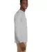 2410 Gildan 6.1 oz. Ultra Cotton® Long-Sleeve Poc in Sport grey side view
