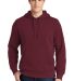 Sport Tek ST254 Sport-Tek Pullover Hooded Sweatshi in Maroon front view