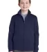 Sport Tek YST241 Sport-Tek Youth Sport-Wick Fleece Navy front view
