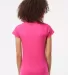 64000L Gildan Ladies 4.5 oz. SoftStyle™ Ringspun in Heliconia back view