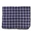 Boxercraft FB250 Flannel Blanket in Navy/ silver