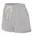 Boxercraft K11 Women's Enzyme-Washed Rally Shorts Oxford side view