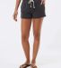 Boxercraft K11 Women's Enzyme-Washed Rally Shorts in Charcoal