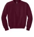 1800B Gildan Youth 7.75 oz. Heavy Blend 50/50 Flee in Maroon front view