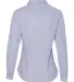 Burnside 5247 Women's Textured Solid Long Sleeve S Blue back view