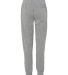 Burnside 8800 Fleece Joggers in Heather grey back view
