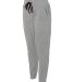 Burnside 8800 Fleece Joggers in Heather grey side view