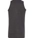 Burnside 9111 Heathered Tank Top in Heather charcoal back view