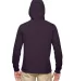 econscious EC1085 Unisex 4.25 oz. Blended Eco Jers EGGPLANT back view