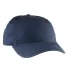 econscious EC7087 Twill 5-Panel Unstructured Hat in Pacific front view