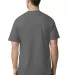 Gildan 2000T Tall 6.1 oz. Ultra Cotton T-Shirt in Charcoal back view